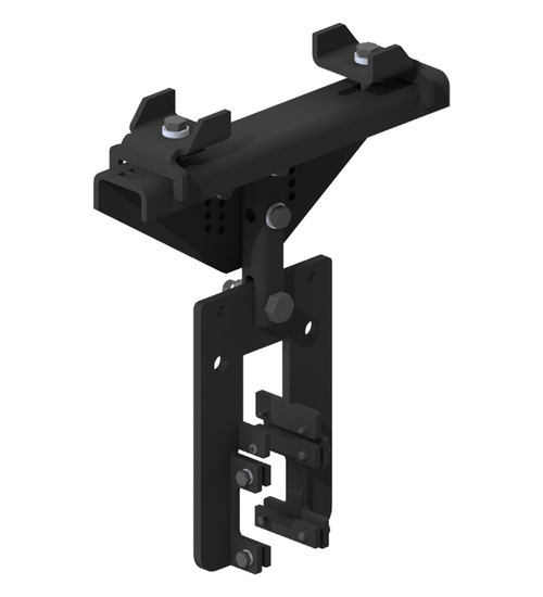 Knight Global Extended Stack I-Beam Hanger for ERAD4000 Rail, 7 in - 11 in Flange