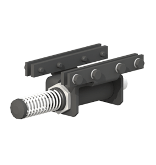 Knight Global Heavy Duty Mid-Rail Stop with Shock