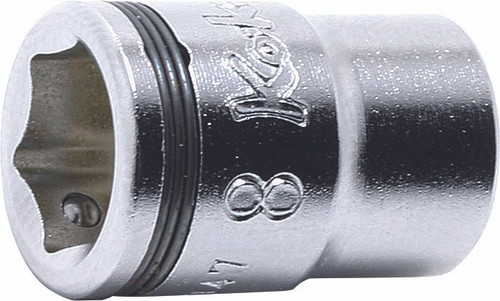 Koken 2450MS-11 | 1/4" Sq. Drive, Nut Grip Socket 11mm