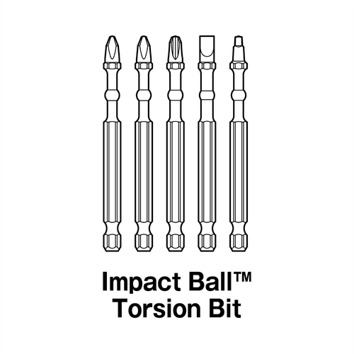Vessel Tools Rechargeable Ball Grip Screwdriver Plus with 5 Piece Bits
