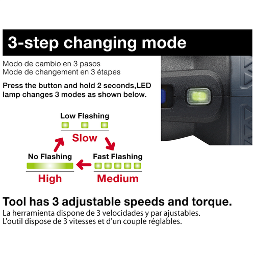 Vessel Tools Rechargeable Ball Grip Screwdriver Plus with 5 Piece Bits