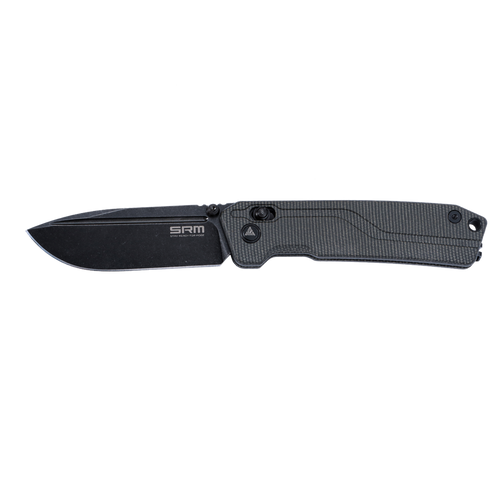 Fenix SRM Black Micarta Rubik Ambi Lock Knife with Black Blade