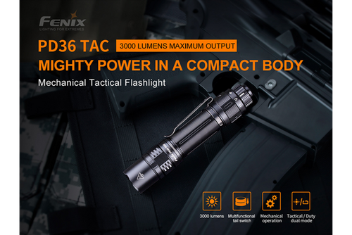 Fenix 3000 Lumen Tactical Flashlight