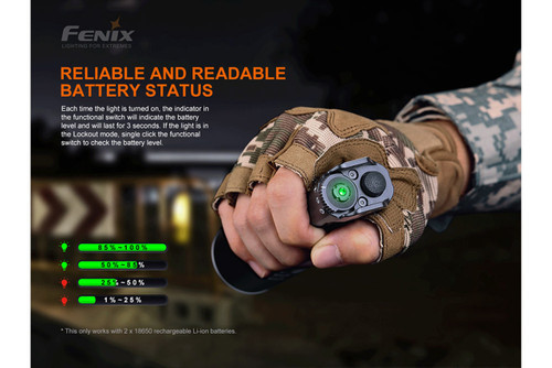 Fenix 5000 Lumen V2.0 Tactical Flashlight