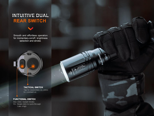 Fenix 4900 Foot Throw White Laser Flashlight