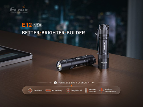 Fenix 200 Lumen EDC Portable Flashlight