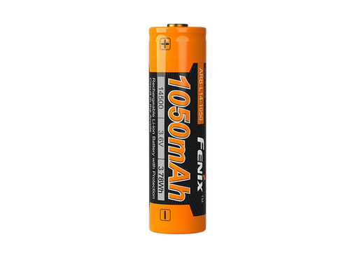 Fenix 14500 Rechargeable Battery, 1050mAh