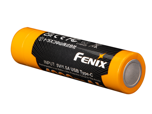 Fenix 18650 USB Rechargeable Battery, 4000mAh