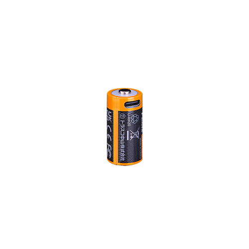 Fenix 16340 USB-C Rechargeable Battery, 800mAh