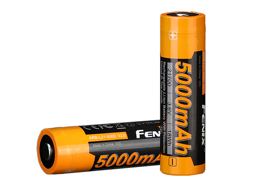Fenix 21700 Rechargeable Battery, 5000mAh