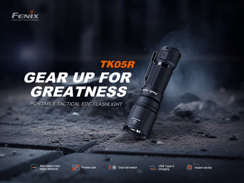 Fenix 1000 Lumen Mini Rechargeable Flashlight