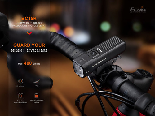 Fenix 400 Lumen Rechargeable Bike Light