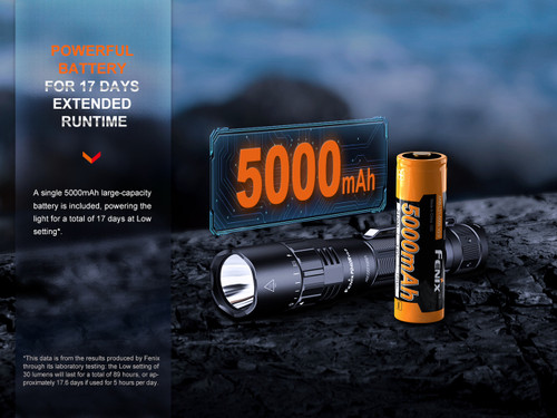 Fenix 3000 Lumen V3.0 Super Bright LED Rechargeable Flashlight