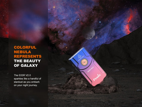 Fenix 500 Lumen Nebula Rechargeable Keychain Light