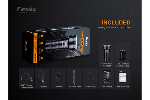 Fenix 15000 Lumen Multifunctional Rechargeable Search Light