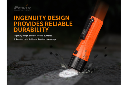 Fenix 200 Lumen AA Intrinsically Safe Flashlight