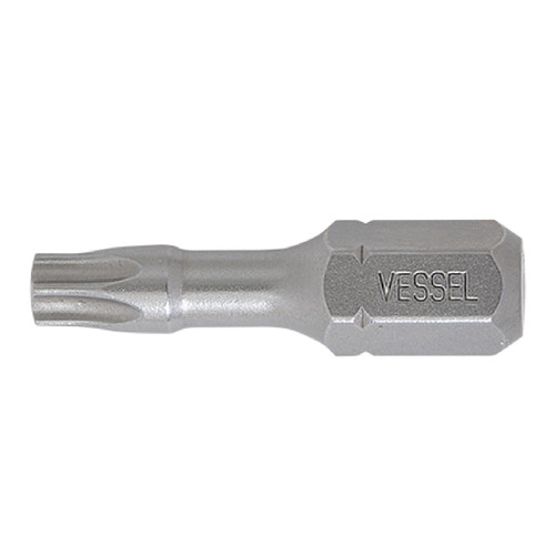 Vessel Tools Set of 25 Neck Torsion Insert Bit No. NT, T20 x 25.4mm