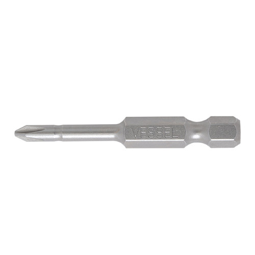 Vessel Tools Set of 2 Neck Torsion Power Bit No. NT, PH1 x 50mm
