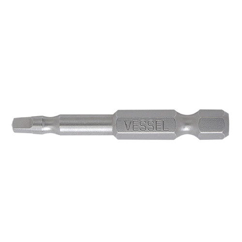 Vessel Tools Set of 25 Neck Torsion Power Bit No. NT, SQ2 x 50mm