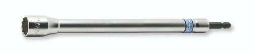 Koken BD008E.500-19(12P) | 1/4" Hex Drive 12 point Nut Setters, Extra Long