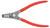 Gedore 2930749, Circlip pliers for external retaining rings, angled, 85-140 mm