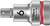 Wera 8740 B HF Hex-Plus SW 6,0 x 35 mm Zyklop bit socket with 3/8" drive holding function 05003035001
