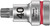 Wera 8767 B HF TX 40 x 35 mm Zyklop bit socket with 3/8" drive holding function 05003068001