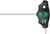 Wera 454 Hex-Plus HF 3 x 100 mm T-Handle Hex driver with Holding Function 05023334001