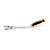 GEARWRENCH 3/8" Drive 90-Tooth Dual Material Offset Flex Head Teardrop Ratchet 12-1/4" 81213T Ratchet