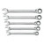 GEARWRENCH 5 Pc. 72-Tooth 12 Point Ratcheting Combination Metric Wrench Set 93004D Wrench Set