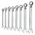 GEARWRENCH 8 Pc. 72-Tooth 12 Point Reversible Ratcheting Combination Metric Wrench Set 9543 Wrench Set