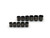 Wright Tool 9 Piece 3/4 in Drive 12-Point Standard SAE Impact Socket Set, 1-11/16 - 2 in