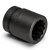 Wright Tool 1 in Drive 12-Point Standard SAE Black Oxide Impact Socket, 3/4 in