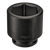 Wright Tool 3-1/2 in Drive 6-Point Standard SAE Black Oxide Impact Socket, 4-5/8 in