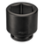 Wright Tool 3-1/2 in Drive 6-Point Standard SAE Black Oxide Impact Socket, 6-1/2 in