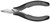 Knipex 35 42 115 ESD KN | Electronics Pliers, Half Round Tips, ESD, 45 degree Angled, Multi-Component