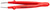 Knipex 92 67 63 KN | Stainless Steel Gripping Tweezers Blunt Tips, 1000V Insulated