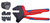 Knipex 9K 00 80 66 US KN | Crimp System Pliers (97 43 200) & Crimp Die: Solar Connectors Solarlok (Tyco): 1.5/2.5/4.0/6.0 10/11/1 (97 49 68) & Locator For 97 49 68 (97 49 68 1) Packaged In A Protective Plastic Case