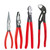 Knipex 9K 00 80 94 US KN | 4 Pc Pliers Set (03 01 200, 26 11 200 S1, 74 01 250 and 87 01 250)