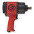 Chicago Pneumatic CP8222-R - 3/8 Inch Air Impact Wrench, Pistol Handle, Integrated Suspension Bail, Max Torque Reverse Output 332 ft. lbf / 450 Nm, 11500 RPM, Twin Hammer   6151590230