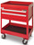 Wright Tool 2 Drawer Heavy Duty Utility Cart, 30 in W x 42 in H x 22 in D