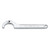 Beta Tools 15-35 Adjustable-Hook Spanner Wrench with Square Nose