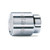 Beta Tools 1/4 in, Hexagon Hand Socket, 6 Point 3/8 in Drive, Chrome-Plated