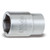 Beta Tools 14mm, Hexagon Hand Socket, 6 Point 1/2 in Drive, INOX Stainless Steel
