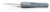 KNIPEX 3 1/2" Premium Stainless Steel Precision Tweezers-Needle-Point Tips-ESD Rubber Handles - 92 21 12 ESD Tweezers