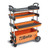 Beta Tools Collapsible Rolling Tool Cart - Orange