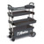Beta Tools Collapsible Rolling Tool Cart - Gray