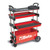 Beta Tools Collapsible Rolling Tool Cart - Red