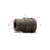 Beta Tools 1 in Drive Impact Bit Holder Socket, Black Phosphate