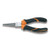 Beta Tools Long Round Knurled Nose Plier, OAL 160mm